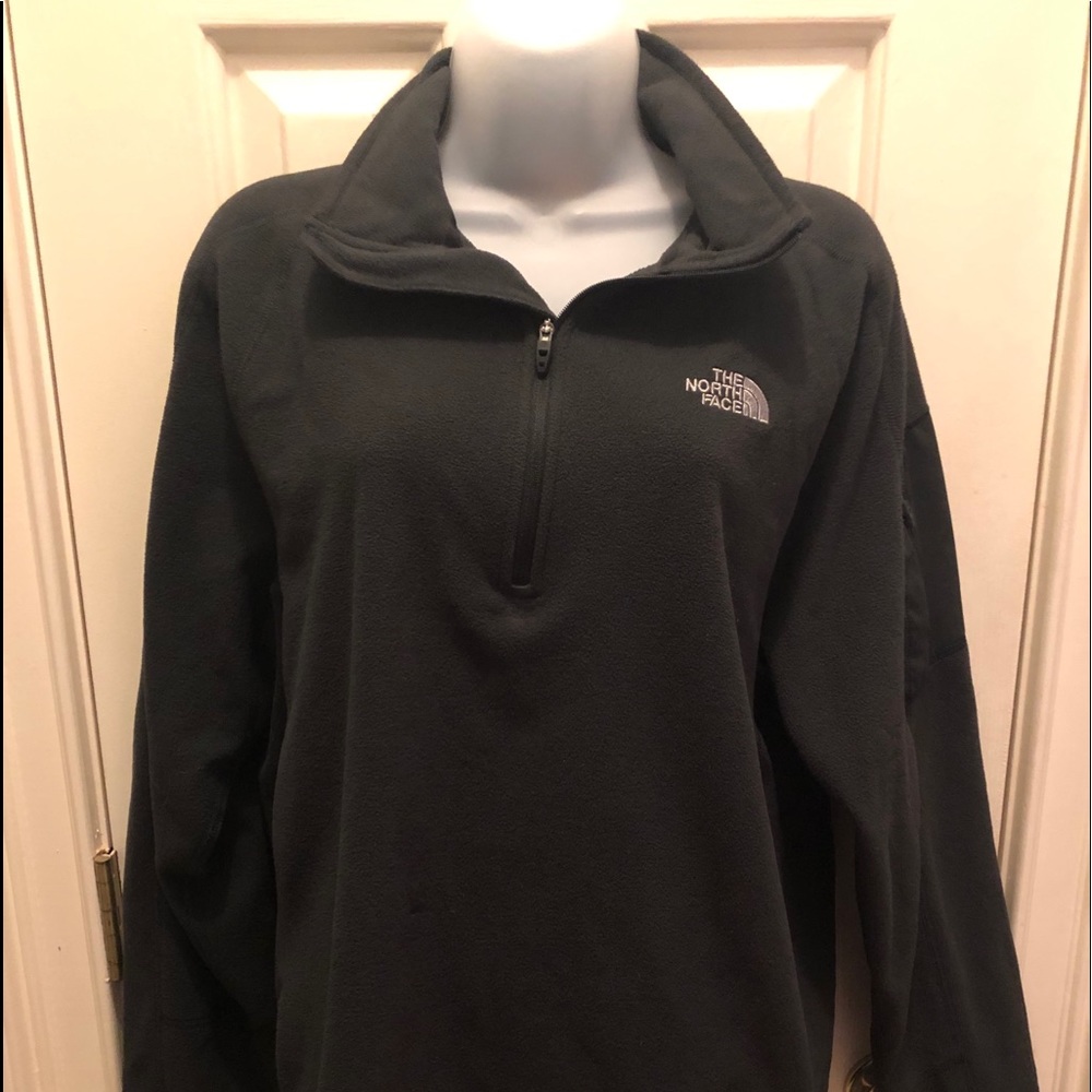 Men’s North Face Black Half-Zip Fleece Pullover